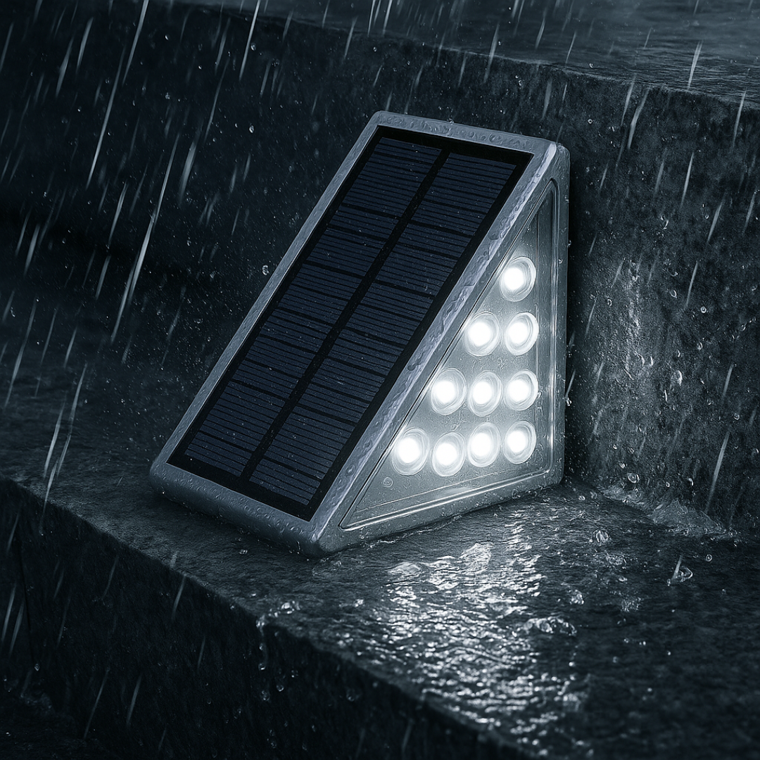 LuxStep Solar Step Lights | Outdoor LED