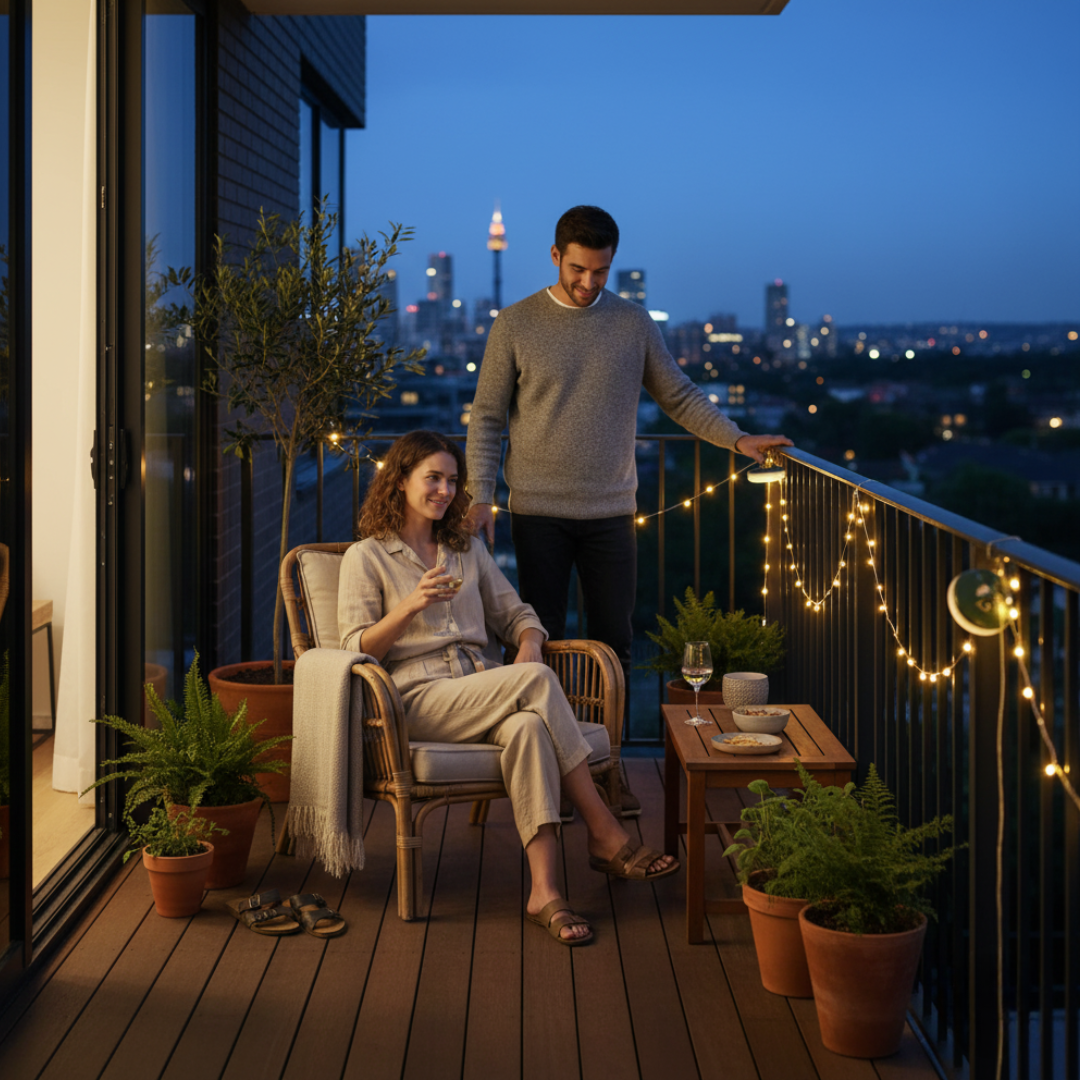 CampGlow Camping String Lights | USB Rechargeable 10m