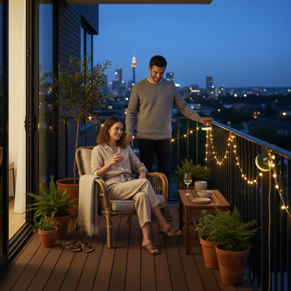 CampGlow Camping String Lights | USB Rechargeable 10m