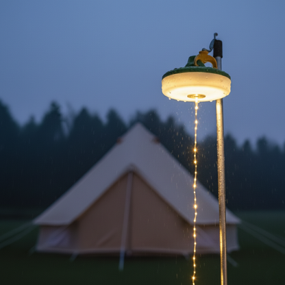 CampGlow Camping String Lights | USB Rechargeable 10m