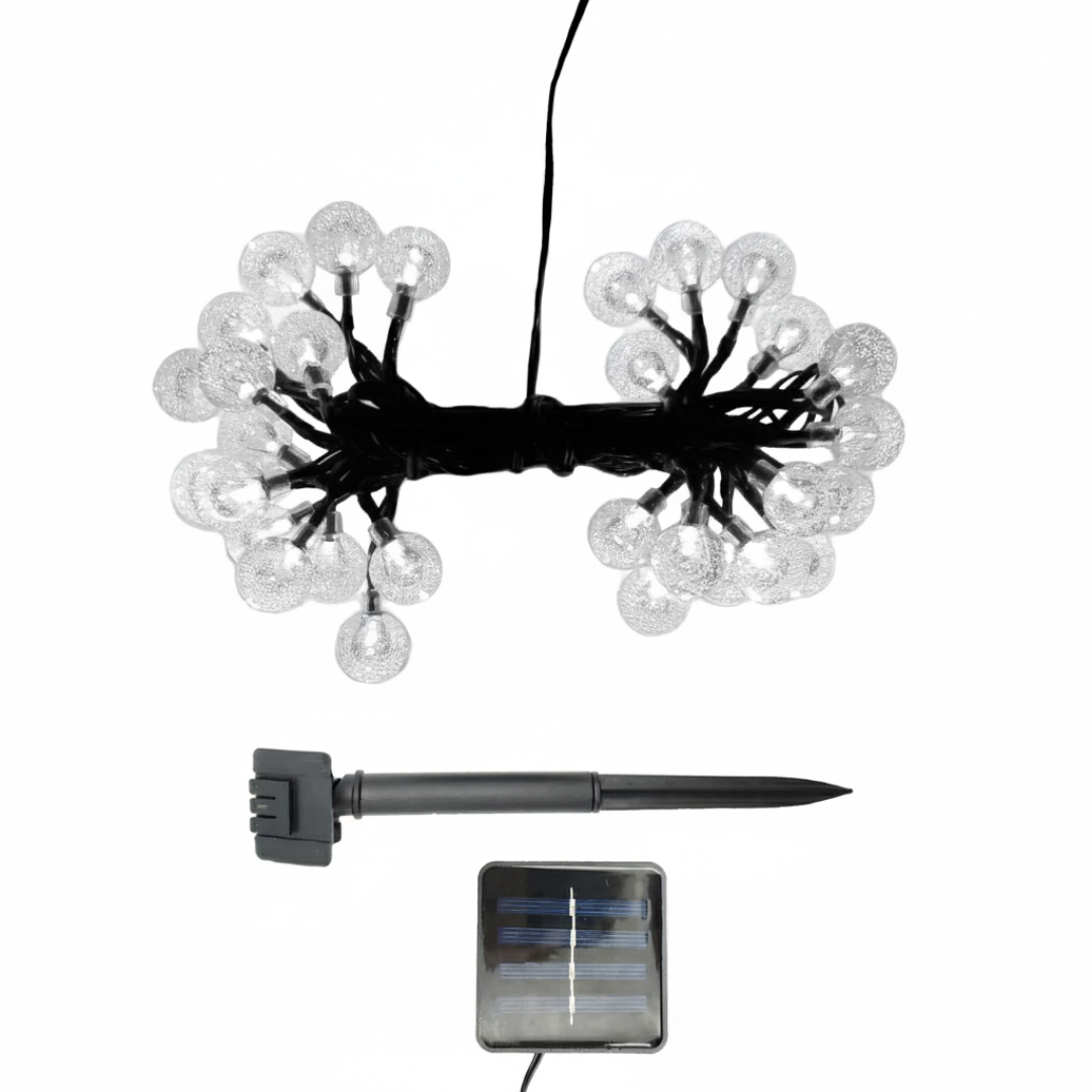 Eucalypt Twinkle Solar Fairy Lights (12 m, 100 LEDs)
