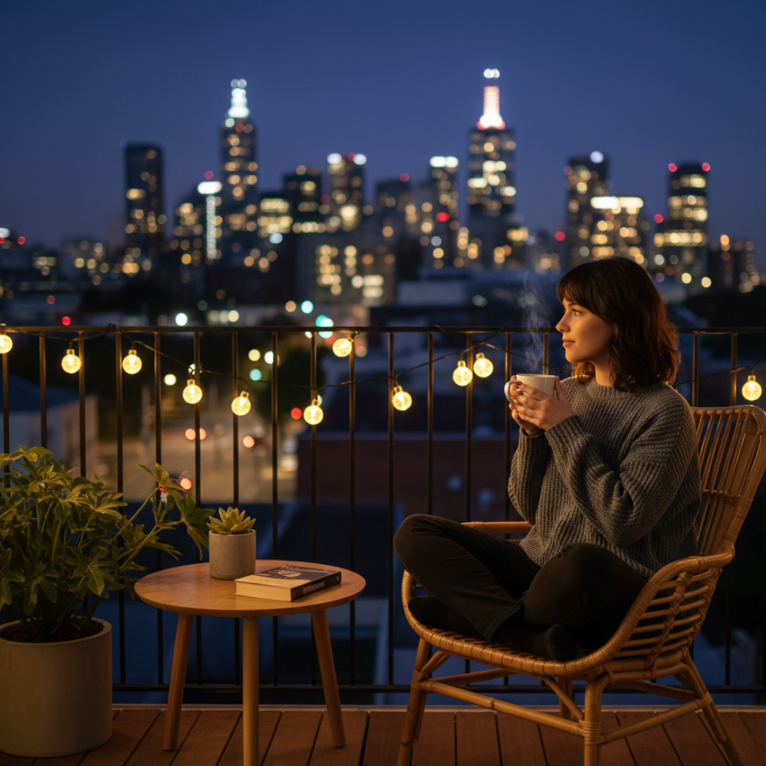 Eucalypt Twinkle Solar Fairy Lights (12 m, 100 LEDs)