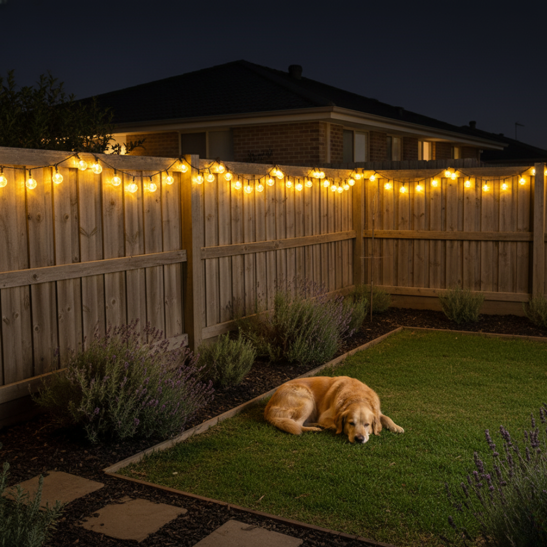 Eucalypt Twinkle Solar Fairy Lights (12 m, 100 LEDs)