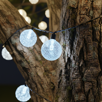 Eucalypt Twinkle Solar Fairy Lights (12 m, 100 LEDs)