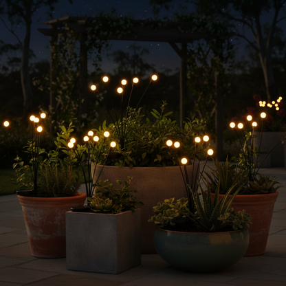 Firefly Meadow Solar Firefly Lights Warm White
