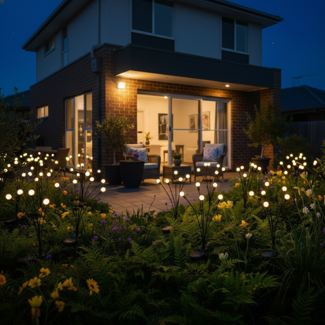 Firefly Meadow Solar Firefly Lights Warm White