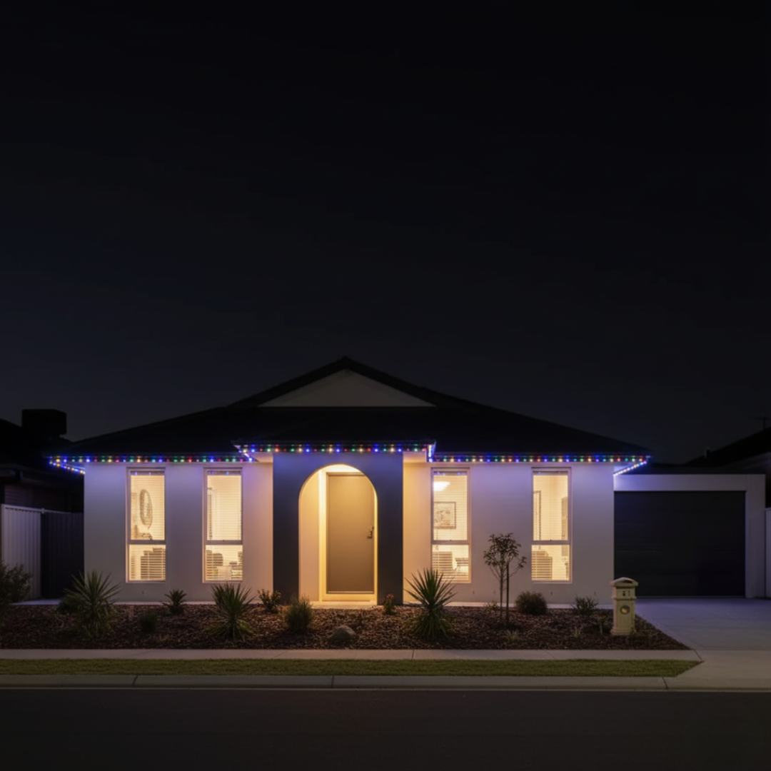 GlowLine Solar Rope Lights 30m