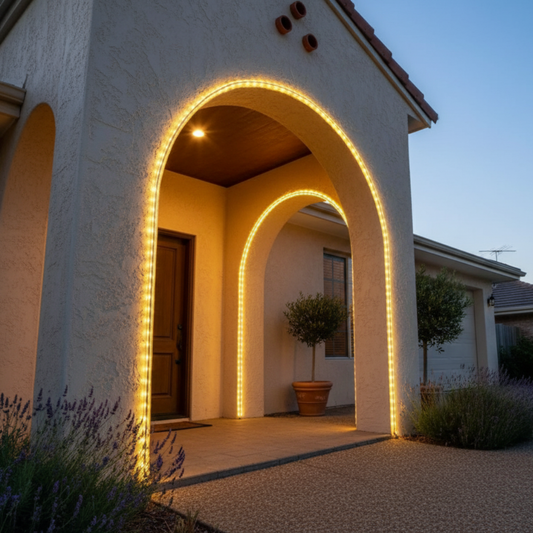 GlowLine Solar Rope Lights 30m