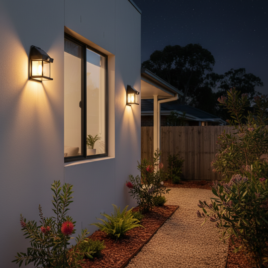 HarbourHalo Solar Wall Lantern (with Motion Sensor)