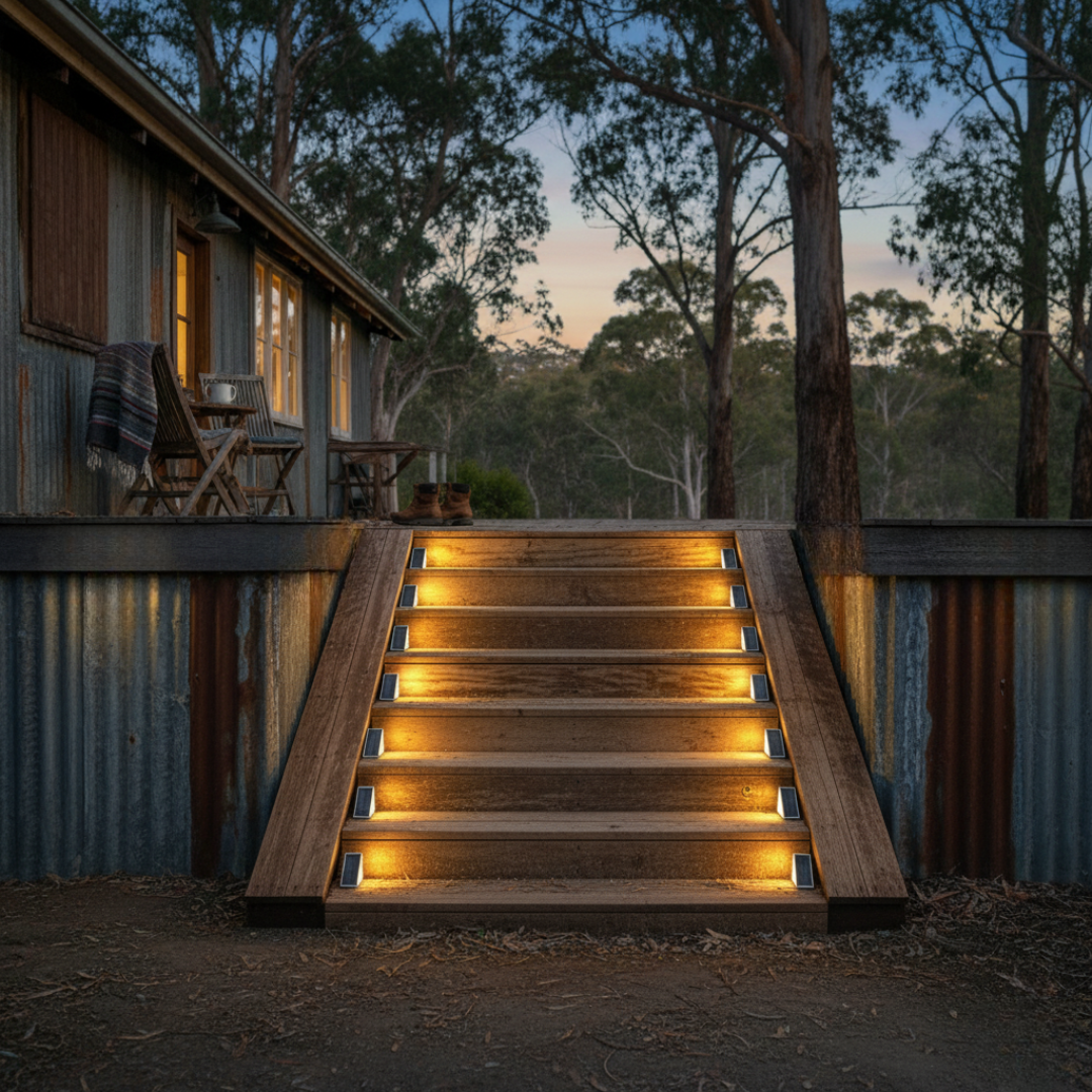 LuxStep Solar Step Lights | Outdoor LED