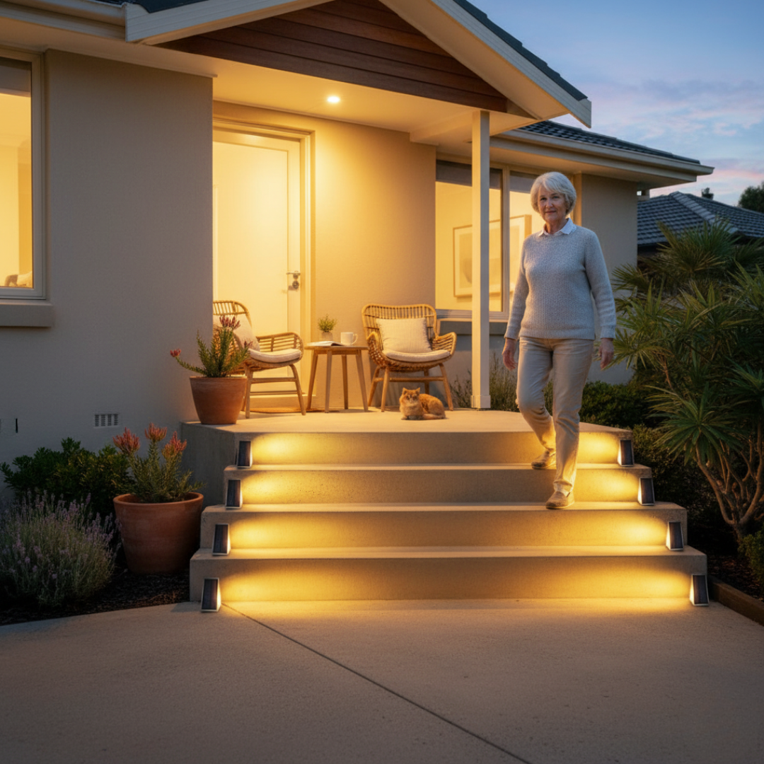 LuxStep Solar Step Lights | Outdoor LED
