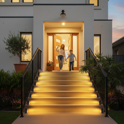 LuxStep Solar Step Lights | Outdoor LED