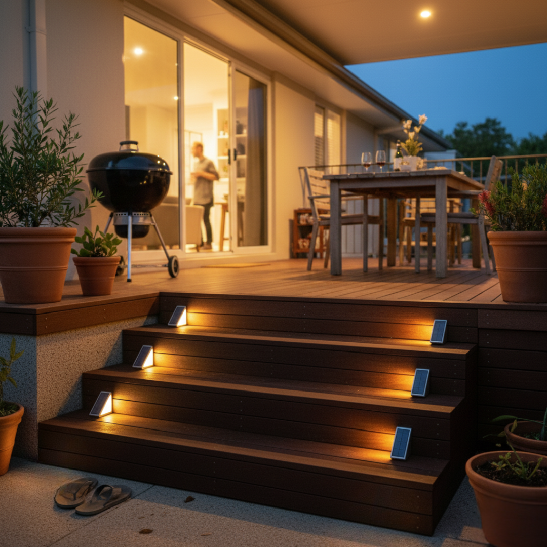 LuxStep Solar Step Lights | Outdoor LED