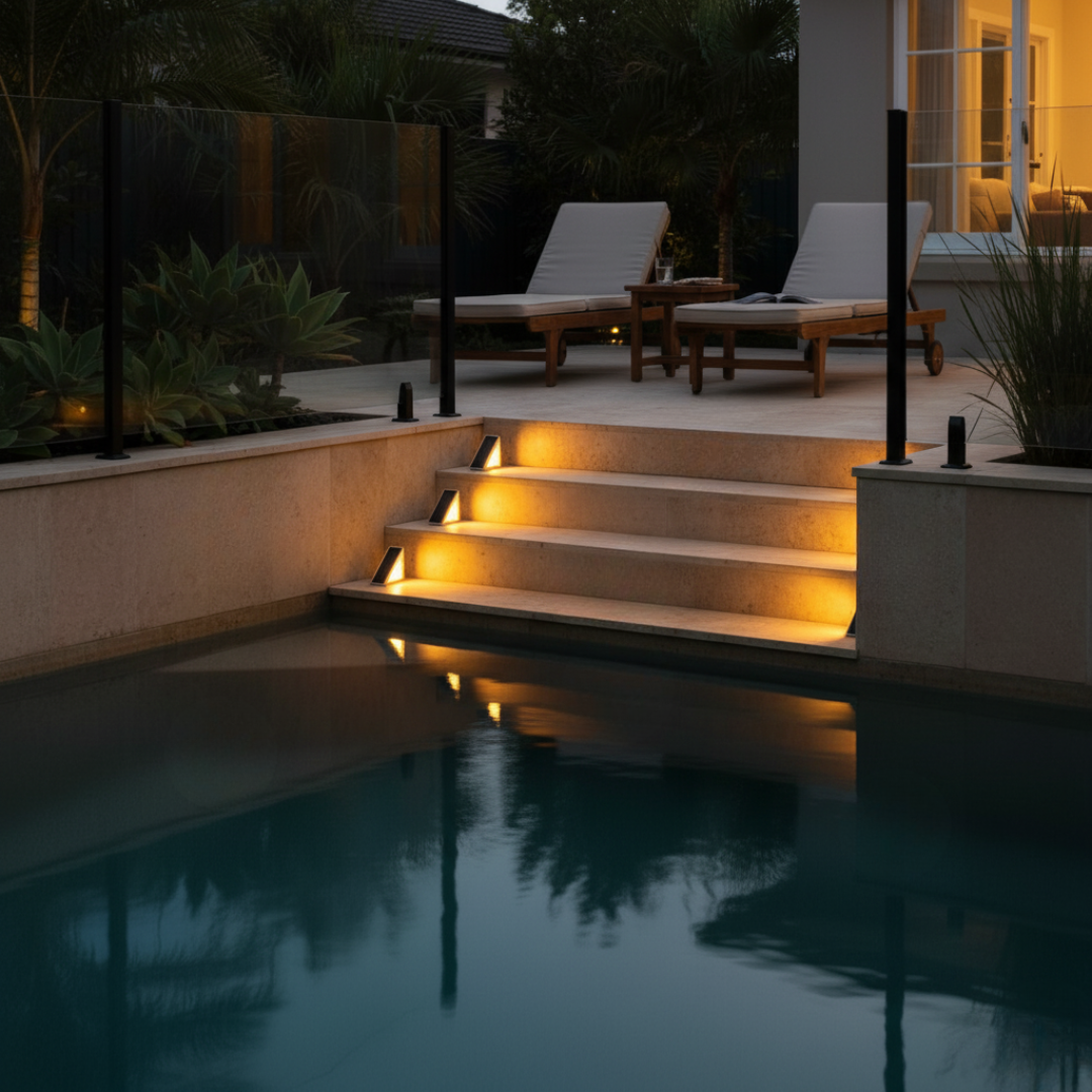 LuxStep Solar Step Lights | Outdoor LED