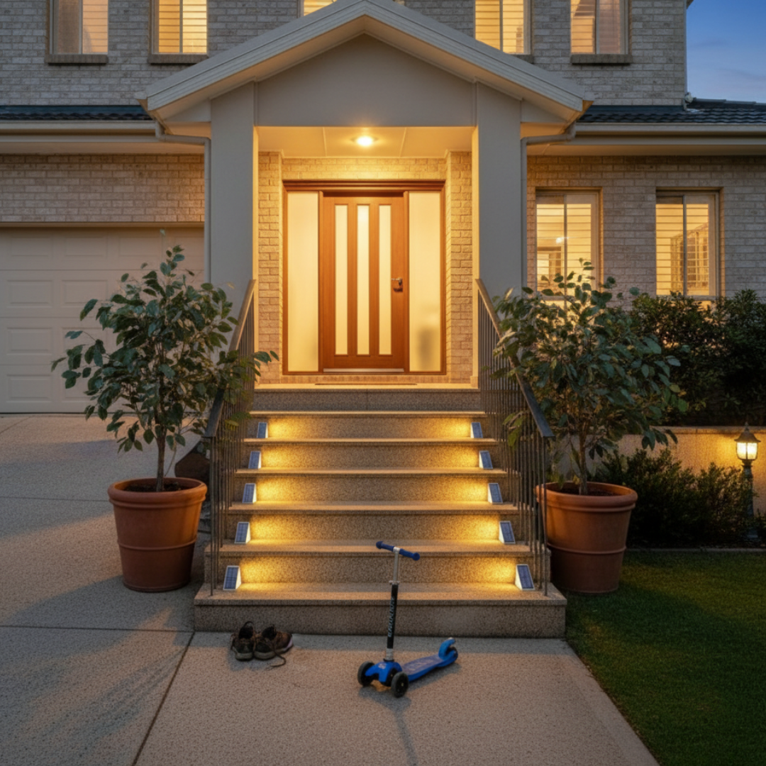 LuxStep Solar Step Lights | Outdoor LED
