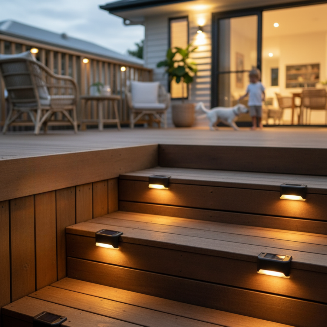 SolaPath Solar Step Lights | Warm White IP65