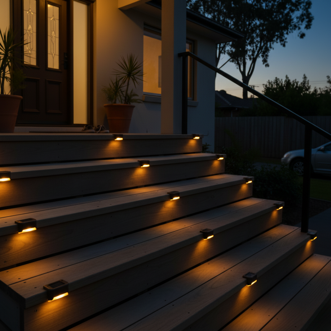 SolaPath Solar Step Lights | Warm White IP65
