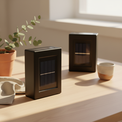 SolarGlow Outdoor Solar Up Down Wall Light