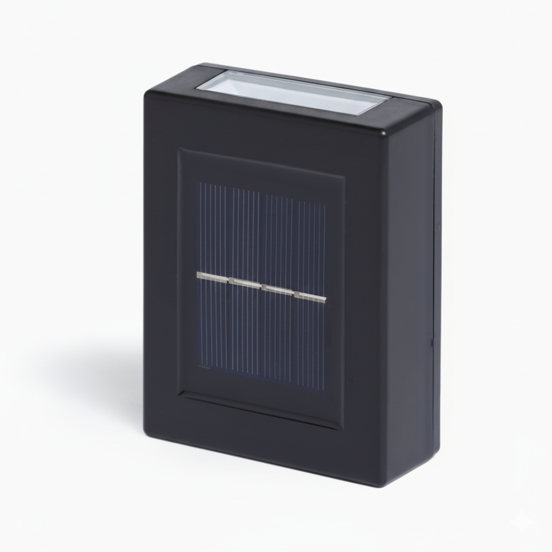 SolarGlow Outdoor Solar Up Down Wall Light