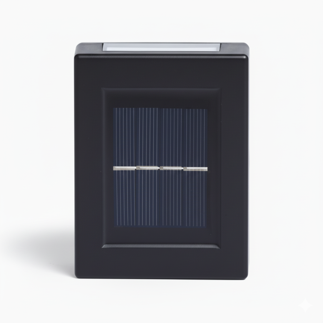 SolarGlow Outdoor Solar Up Down Wall Light