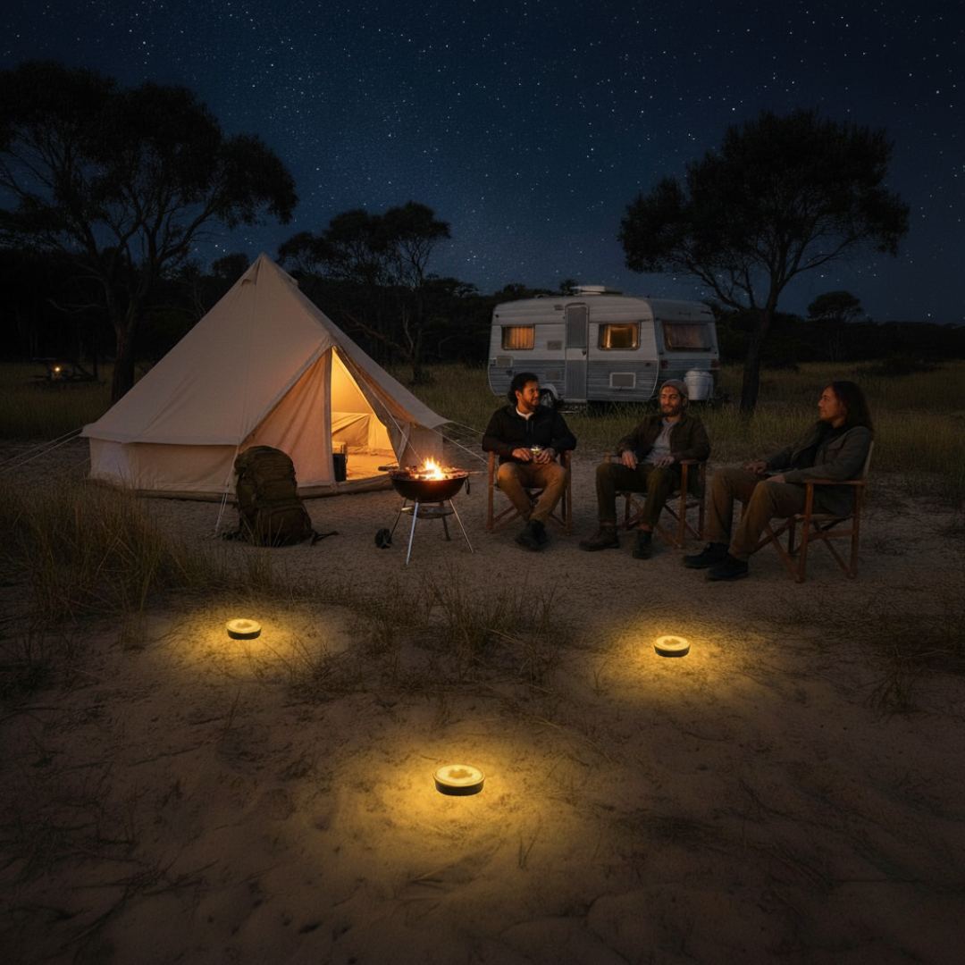 Terralux Outdoor Solar Path Lights | Waterproof