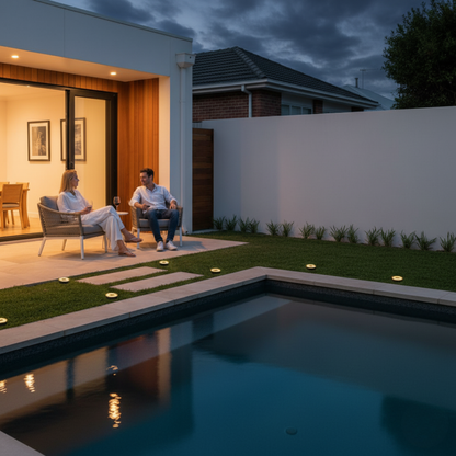 Terralux Outdoor Solar Path Lights | Waterproof