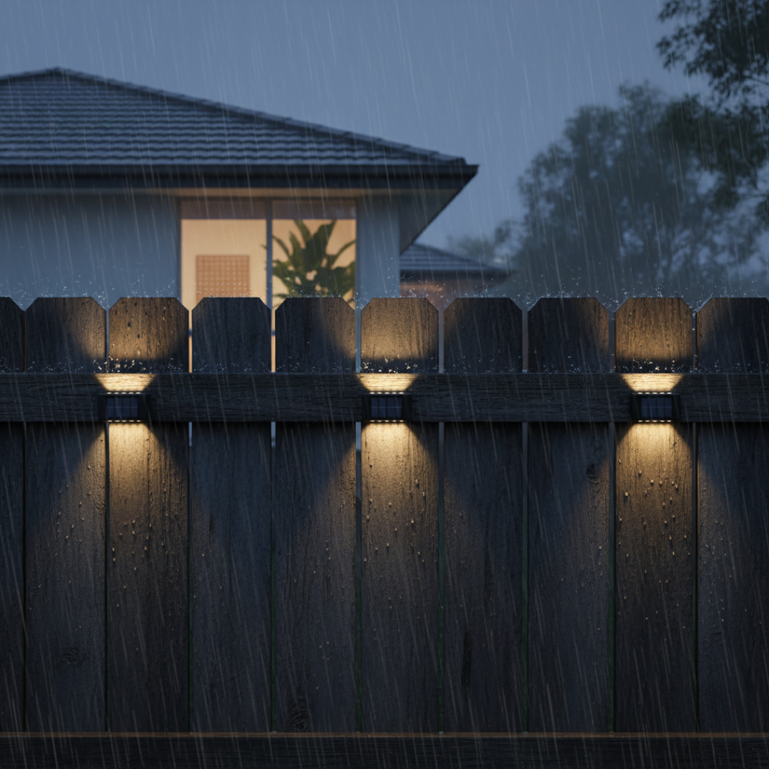 TwinBeam Outdoor Solar Wall Light | IP65