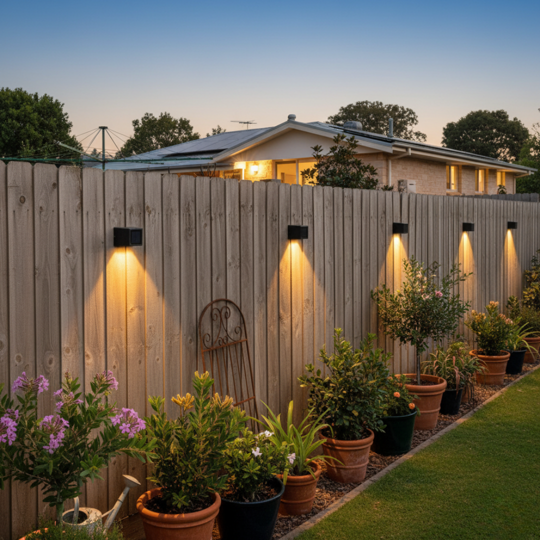 VerandaRay Outdoor Solar Wall Light | Warm White 2700K